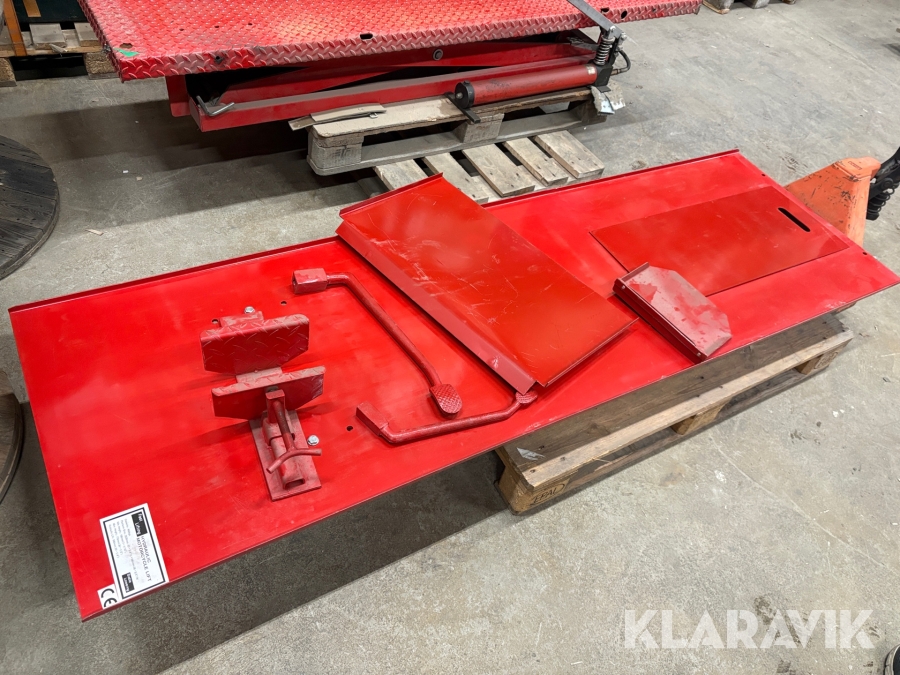 Lyftbord för MC mekaniskt Fast Lifting