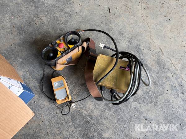 Radionstyrning till Manitou Scantrack