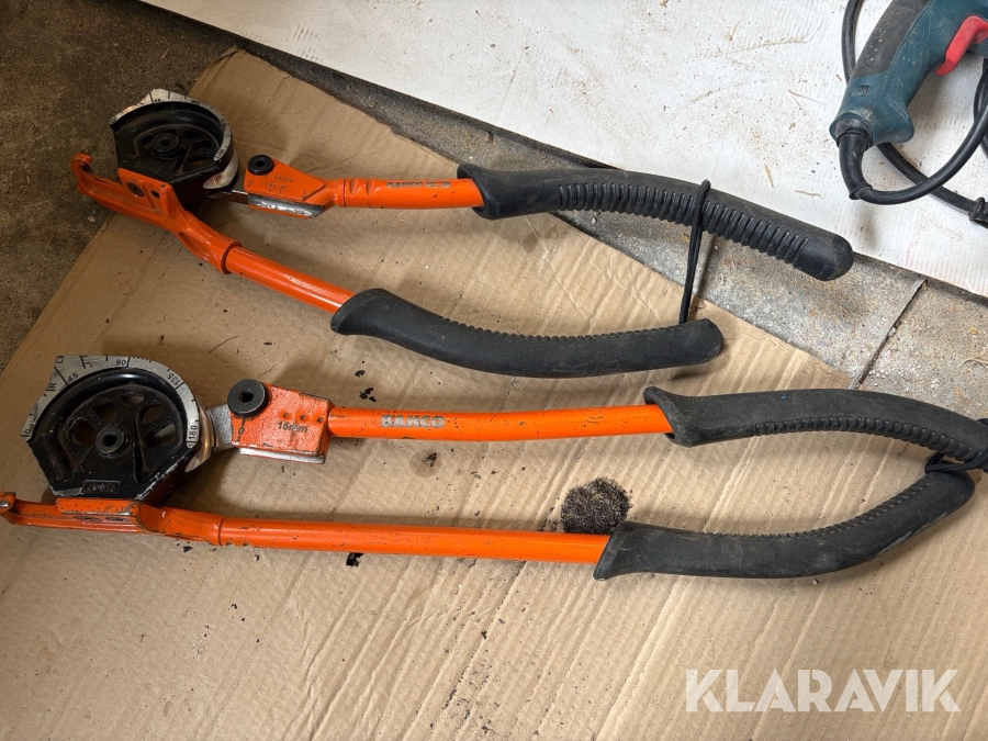 Rörbockar Bahco 12mm & 15mm