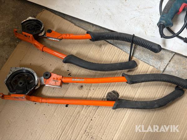 Rörbockar Bahco 12mm & 15mm