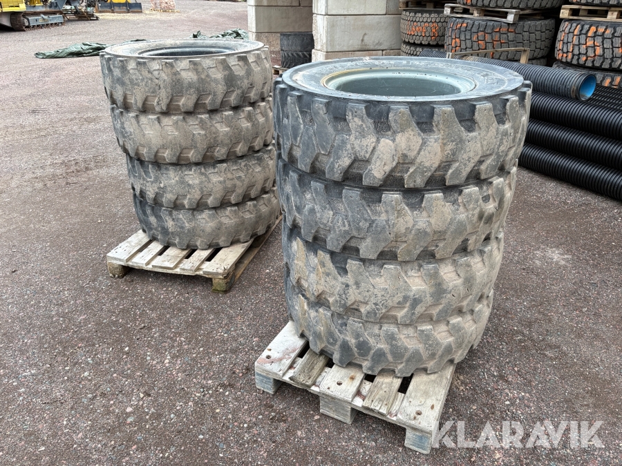 Hjul Liebherr Excavator 10bult 290/90-20