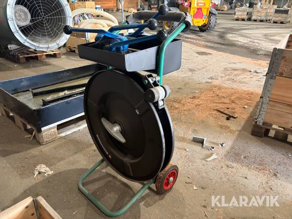 Bandningsvagn Signode med två spännare