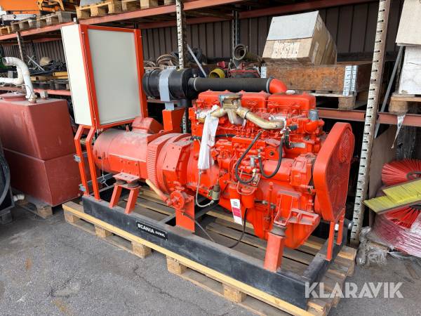 Elverk Scania Diesel 94 kVA
