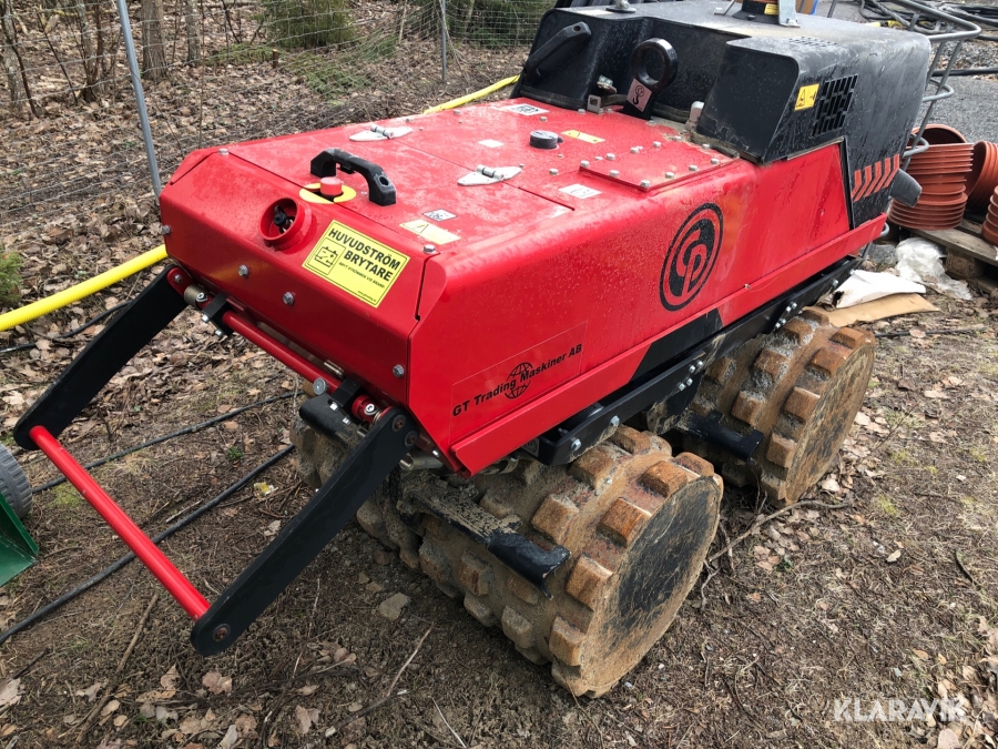 Fjärrstyrd Rörgravsvält / jordpackare CP TR850