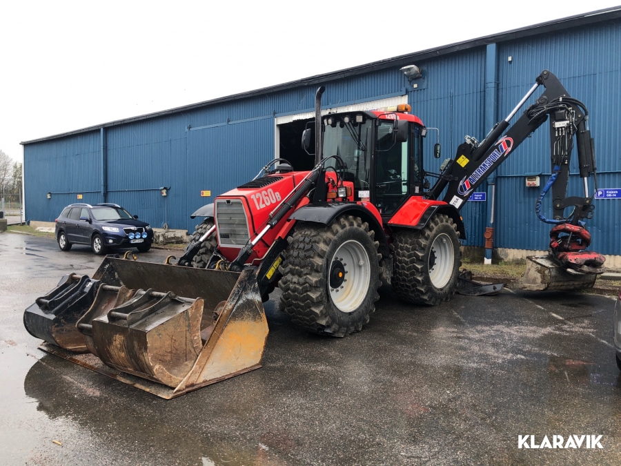 Grävlastare  Huddig  1260 