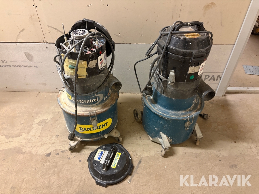 Dammsugare Dustcontrol DC 1800 2st
