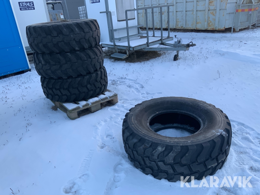 Entreprenaddäck Alliance/ Dunlop 405/70R20