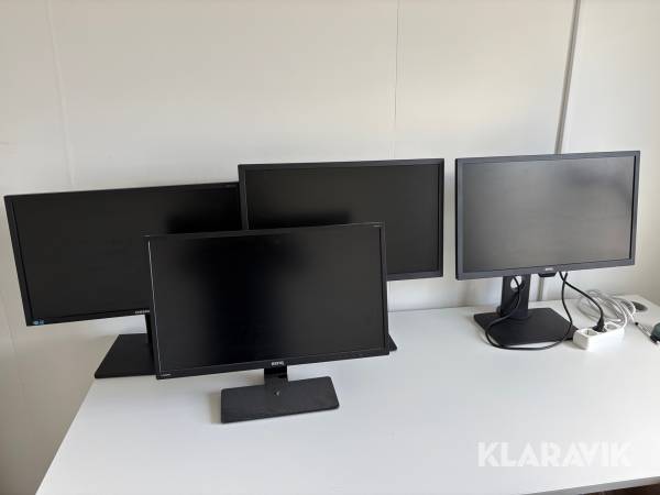 Datorskärmar 4st