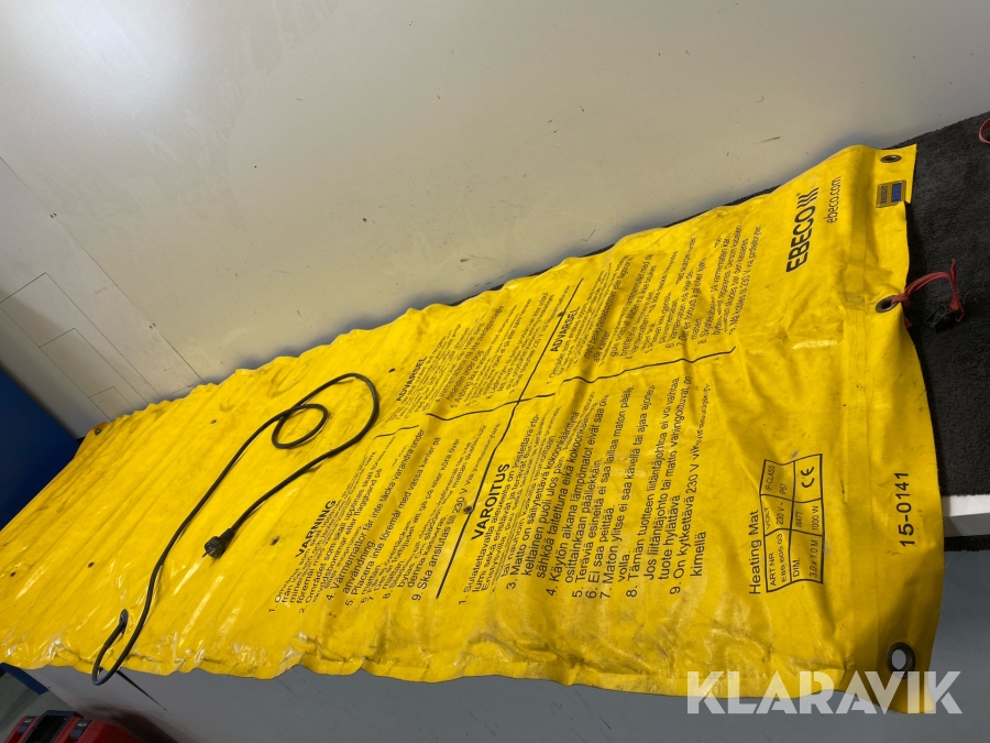 Värmematta Ebeco 1000w