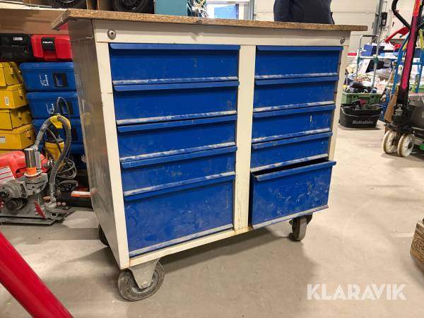 Verktygsvagn med hjul