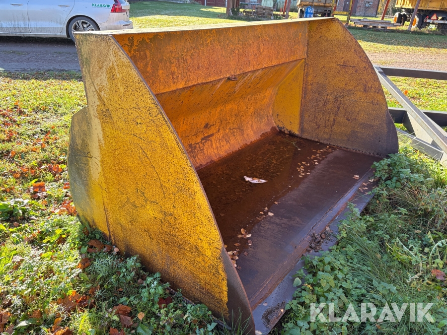 Flisskopa 1m3 med Lilla BM-fäste