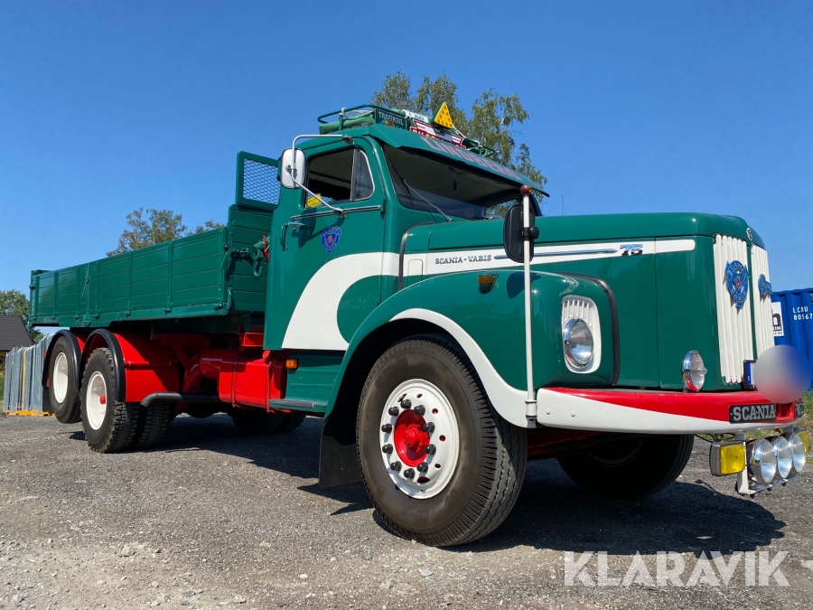 Veteranlastbil Scania Vabis LS 7546 170 1958