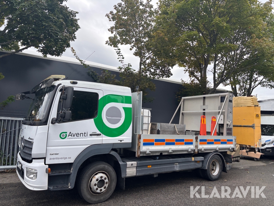TMA-bil Mercedes-Benz Atego 1218, 177hk
