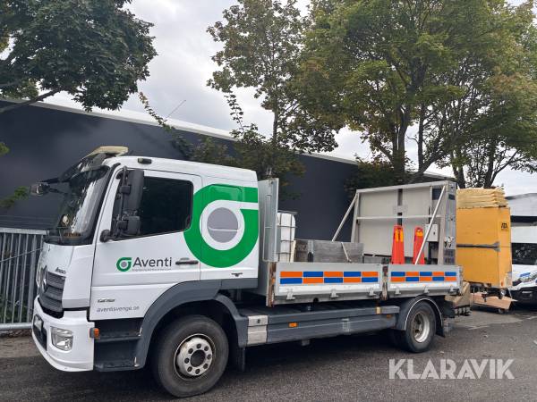 TMA-bil Mercedes-Benz Atego 1218, 177hk
