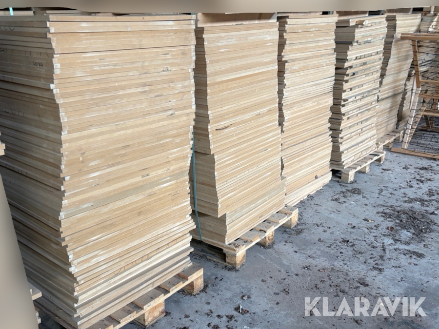 MDF-skivor 1000x750x20mm 5st pall