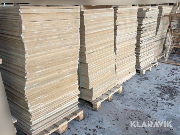 MDF-skivor 1000x750x20mm 5st pall