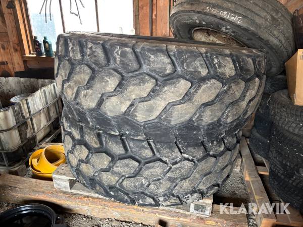 Lastmaskinsdäck 2st Bridgestone 20.5 R25