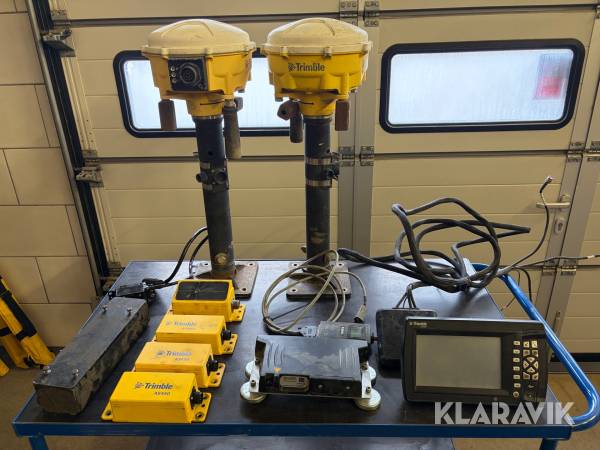 Grävsystem Trimble GCS900 Komplett 3D med CB460 skärm