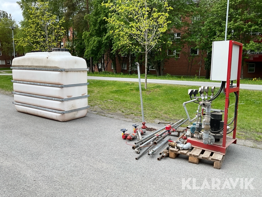 Boendesprinkler R-Con med tank