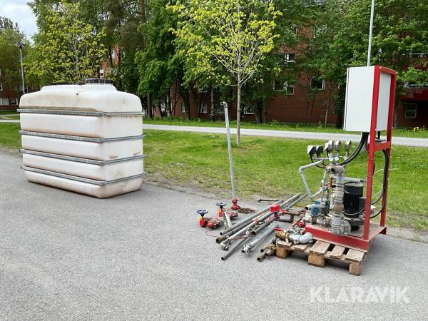 Boendesprinkler R-Con med tank