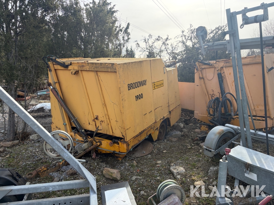 Sopmaskiner Broddway 1900