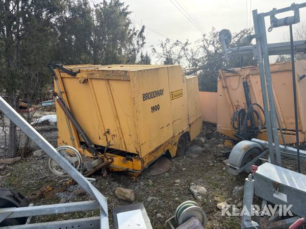 Sopmaskiner Broddway 1900