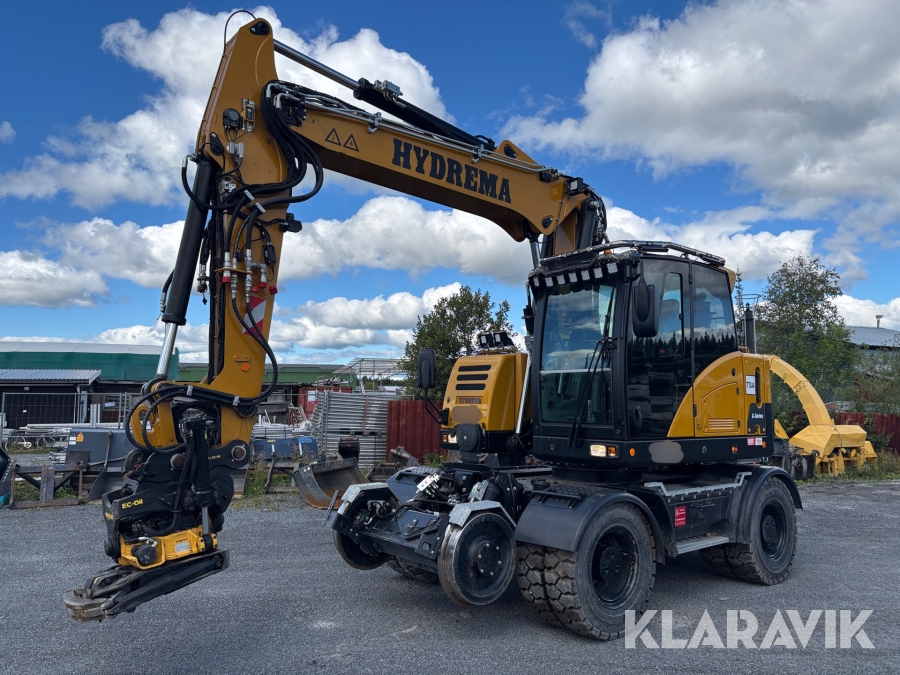 Hjulgrävare Hydrema MX16G Rail