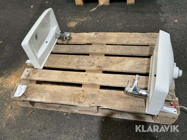 Handfat med blandare 2st