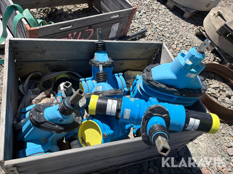 Ventiler till PE rör 6 st Hawle E3