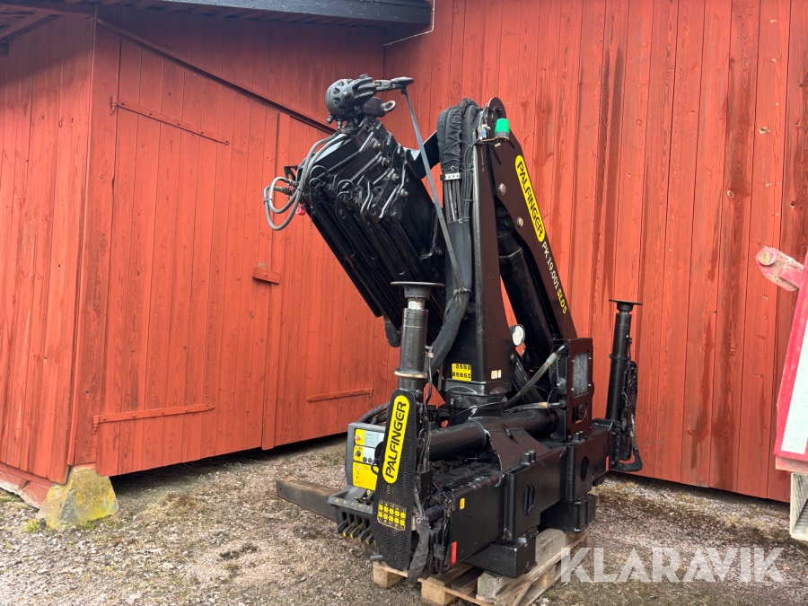 Kran Palfinger PK 19.001 SLD 5 fjärrstyrd med stödben