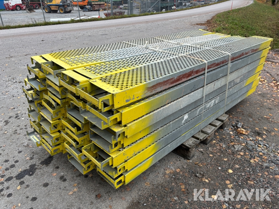 Haki Stålplank 56 st 2,5 x 0,23 m