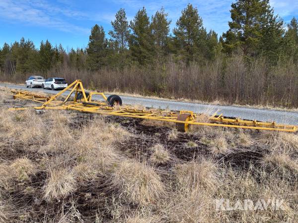 Frästorvsvändare 18,7m