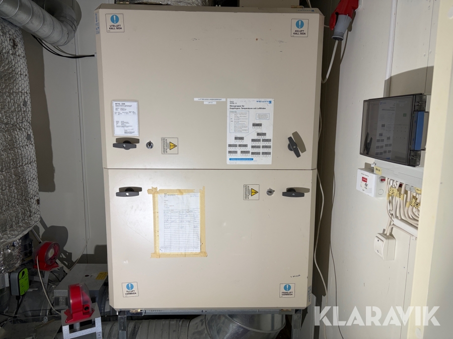 Ventilationsaggregat Ekovent Gold 4-3CC