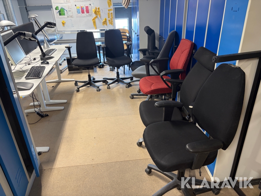 Kontorstolar 7st
