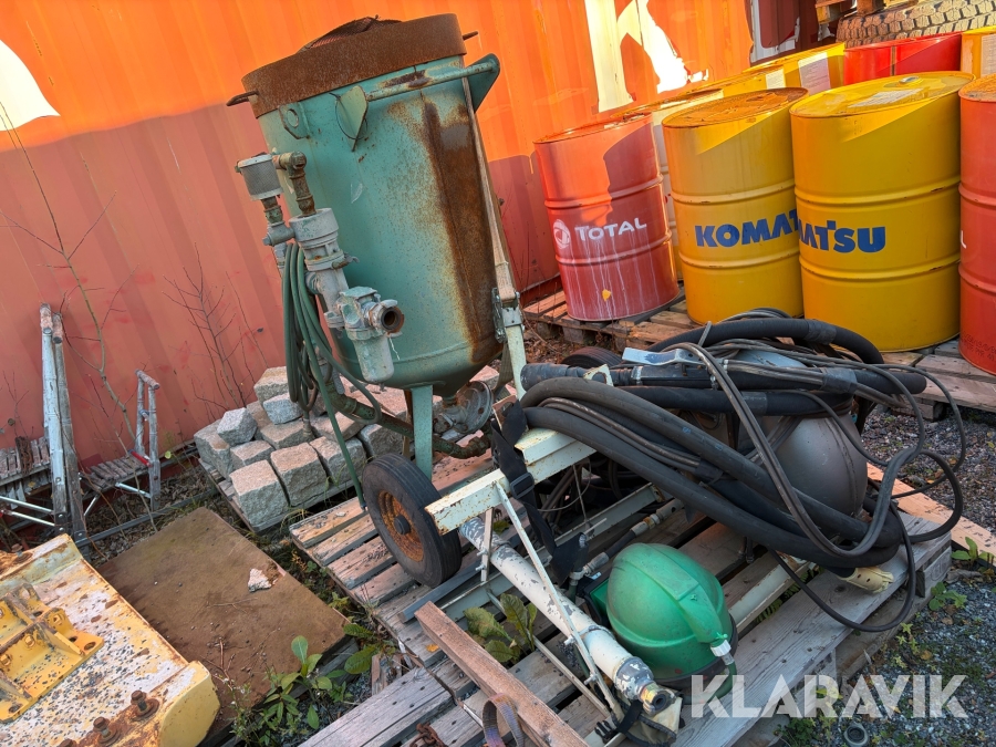 Blästerutrustning Atlas Copco
