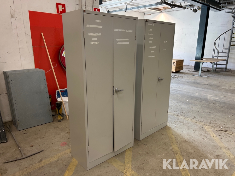 Plåtskåp Aj Produkter 2 st