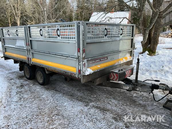 Hydrauliskt tippsläp Brian James Trailers 3500kg