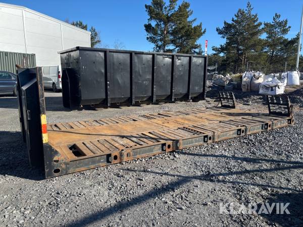 Maskinflak Sisu 20 ton