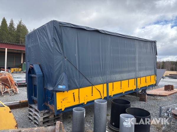 Lastväxlarflak med kapell & bakgavellyft