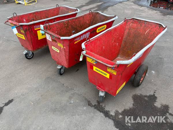 Fodervagn 3 st Starke Arvid 14000
