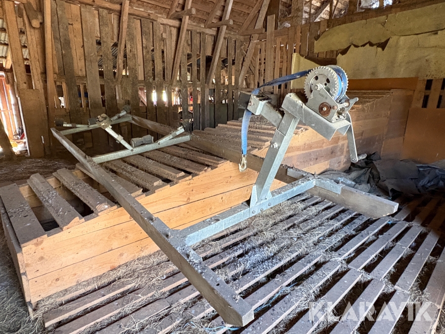 Båttrailer insats till släpkärra