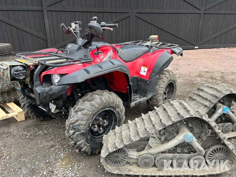 ATV med bandsats Yamaha Grizzly 700