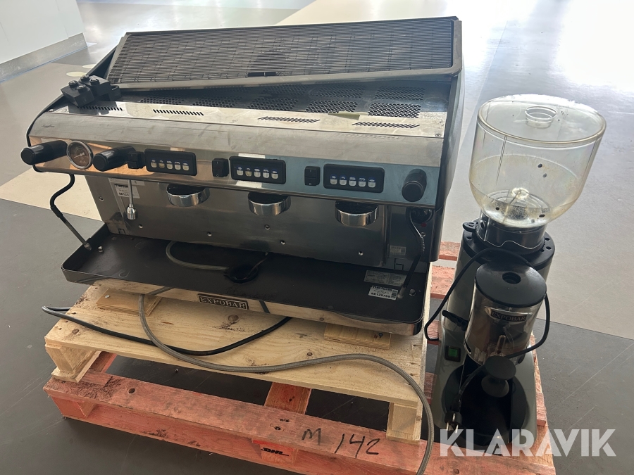 Kaffemaskin metos expobar MAC3GR