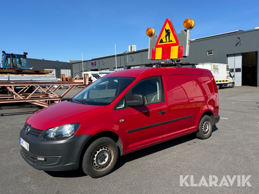 Arbetsbil/ lotsbil Volkswagen Caddy