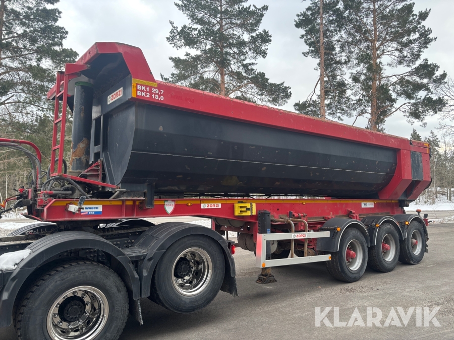 Bergtrailer/Asfaltstrailer Zorzi 36S 075 PRS