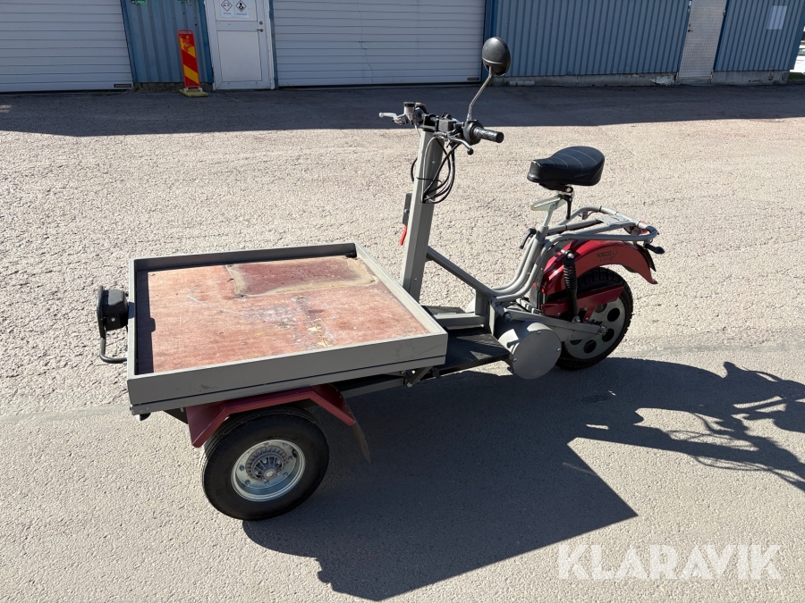 Flakmoped Norsjö Carrier Electric