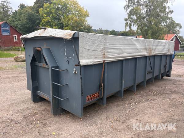 Lastväxlarcontainer 22m3 Flakab CA 22