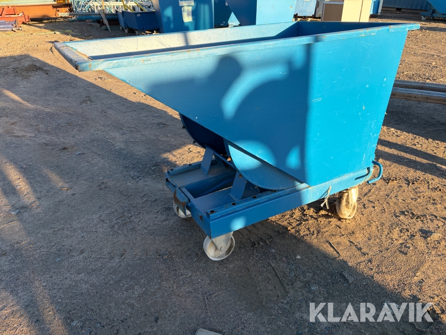 Byggcontainer AJ Produkter 600 liter