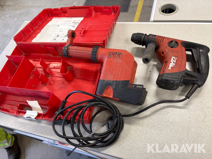 Borrhammare Hilti TE6-C med dammsugarenhet