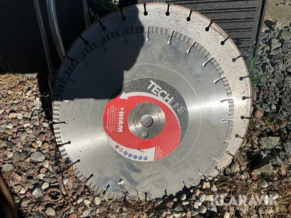 Kapklingor Techline för Sten